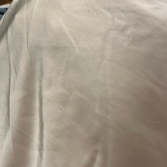 Anthropologie Hutch Satin feather embellished skirt - Picture 6 of 7